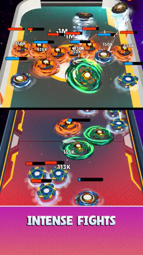 Spinner Infinity: Merge Battle screenshot