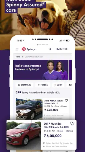 Spinny - Buy & Sell Used Cars screenshot