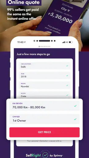 Spinny - Buy & Sell Used Cars screenshot