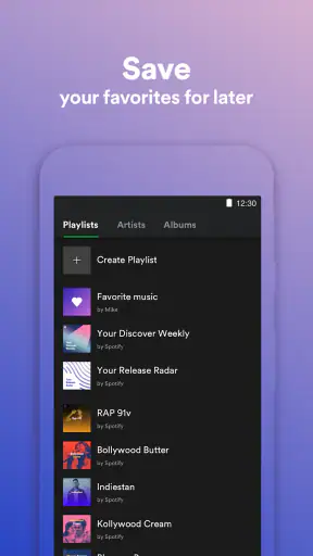 Spotify Lite screenshot