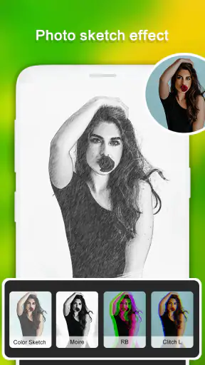 Square Blur-Pic Editor Effect screenshot