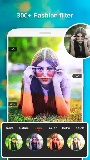 Square Blur-Pic Editor Effect screenshot