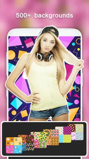 Square Blur-Pic Editor Effect screenshot