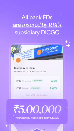 Stable Money: Earn 9.10% on FD screenshot