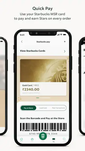 Starbucks India screenshot