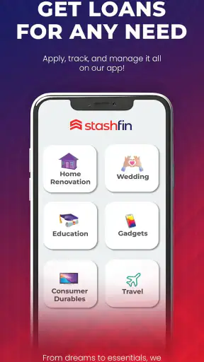 Stashfin Personal Loan & Bonds screenshot