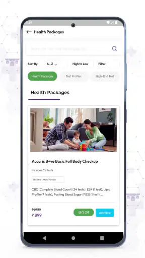 Sterling Accuris Diagnostics screenshot