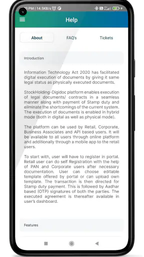 StockHolding Digidoc screenshot