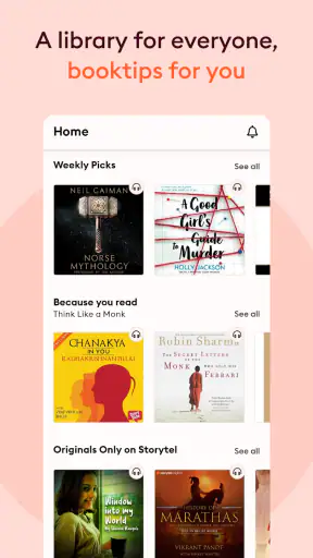 Storytel: Audiobooks & Ebooks screenshot