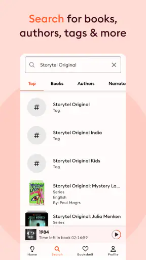 Storytel: Audiobooks & Ebooks screenshot