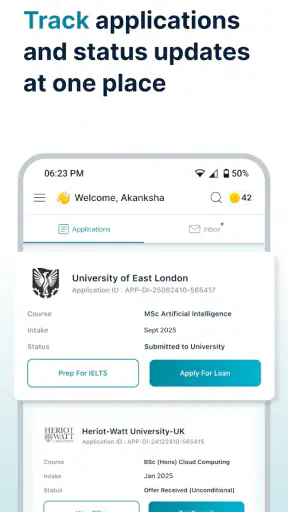 Study Abroad with Leverage screenshot