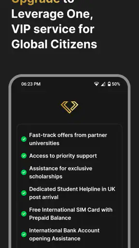 Study Abroad with Leverage screenshot