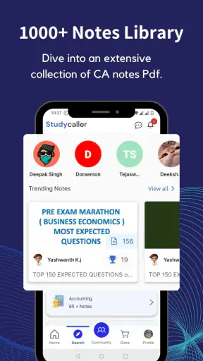 Studycaller: CA CS ACCA Notes screenshot