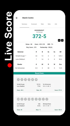 STUMPS - The Cricket Scorer screenshot