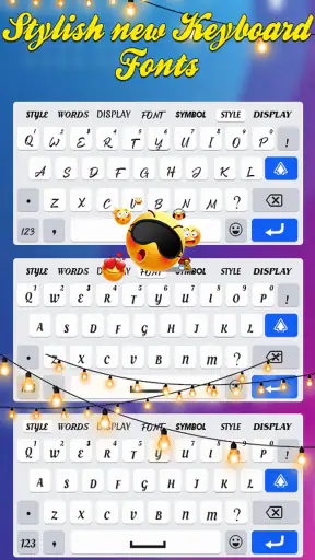 Stylish Font Keyboard screenshot