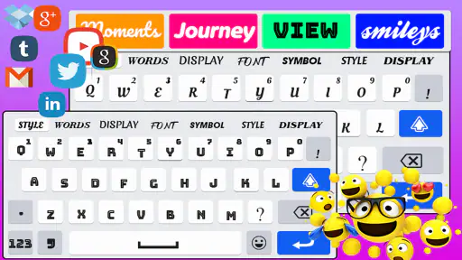 Stylish Font Keyboard screenshot