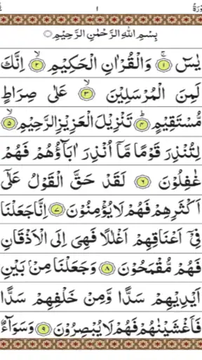 Surah Yaseen screenshot