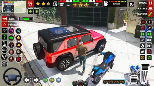 SUV Jeep Game Jeep Driving 3D screenshot