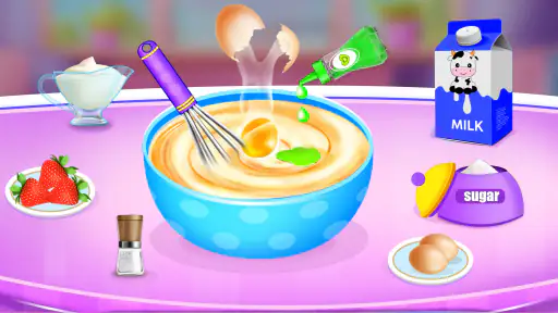 Sweet Ice Cream Maker Games screenshot