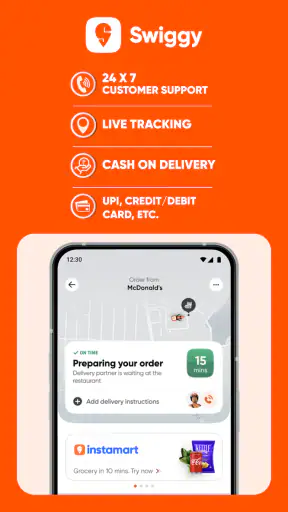Swiggy: Food Instamart Dineout screenshot