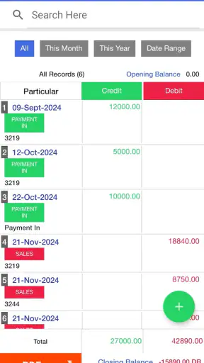 Tally Invoice GST Billing App screenshot