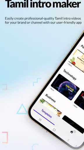 Tamil intro maker screenshot