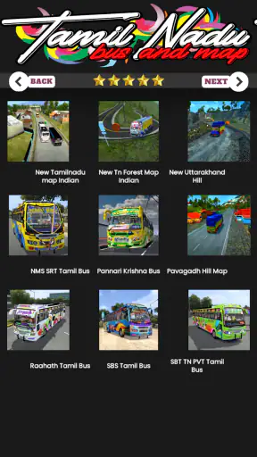 Tamil Nadu Bus and Map Bussid screenshot