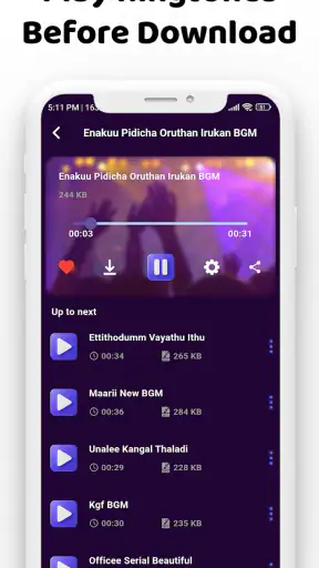 Tamil Ringtones தமிழ் ரிங்டோன் screenshot