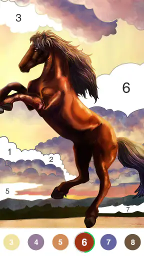 Tap Color संख्या के अनुसार रंग screenshot