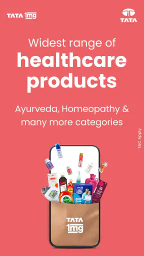 TATA 1mg Online Healthcare App screenshot
