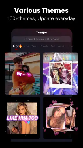 Tempo - Music Video Maker screenshot