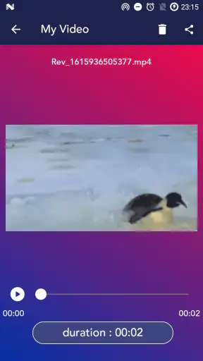 Tenet Video Editor : Reverse,  screenshot