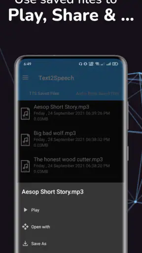 Text To Speech TTS Reader AI screenshot