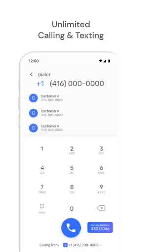 Textr Team: 2nd Business Phone screenshot