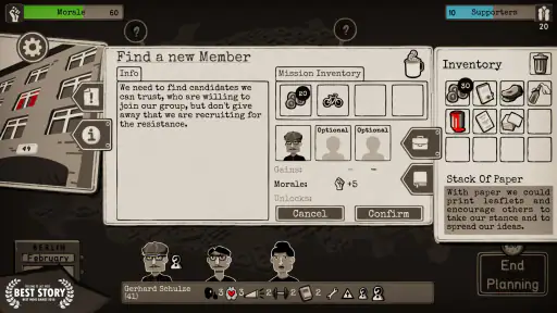 Through the Darkest of Times screenshot