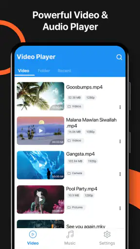Tik-Tik Video Player screenshot