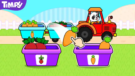 Timpy Kids Animal Farm Games screenshot