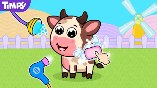 Timpy Kids Animal Farm Games screenshot