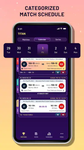 Titan Cricket Live Line - Exch screenshot