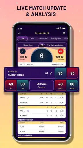 Titan Cricket Live Line - Exch screenshot