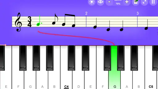 To Piano screenshot