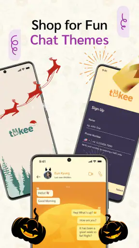 Tokee - Video & Text Messenger screenshot