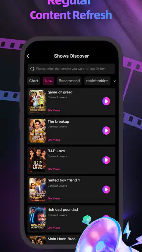 TopShows - Awesome & Original screenshot