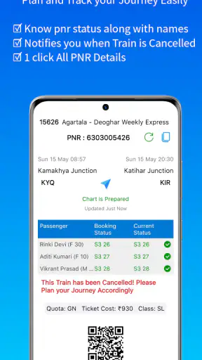 Track My Train - Live Status screenshot