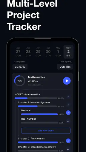 TrackIt: Study Tracker & Timer screenshot