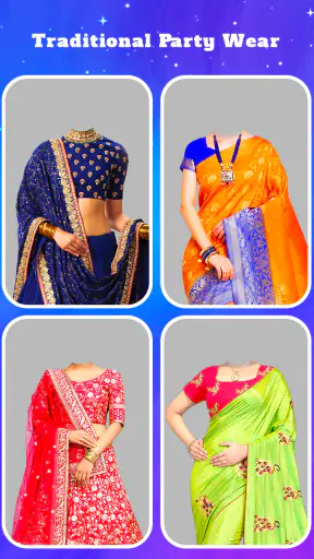 Traditional Girl Photo Suits - screenshot