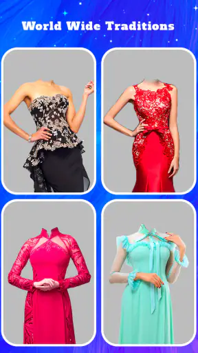 Traditional Girl Photo Suits - screenshot