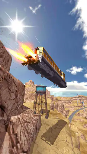 Train Ramp Jumping screenshot
