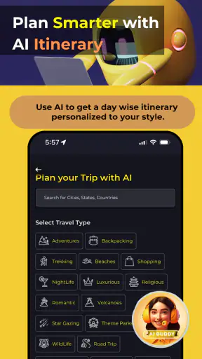 Travel Buddy: AI Buddy Finder screenshot