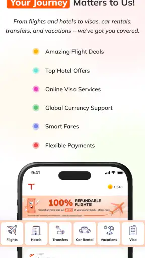 Travomint Flight, Hotel & Car screenshot